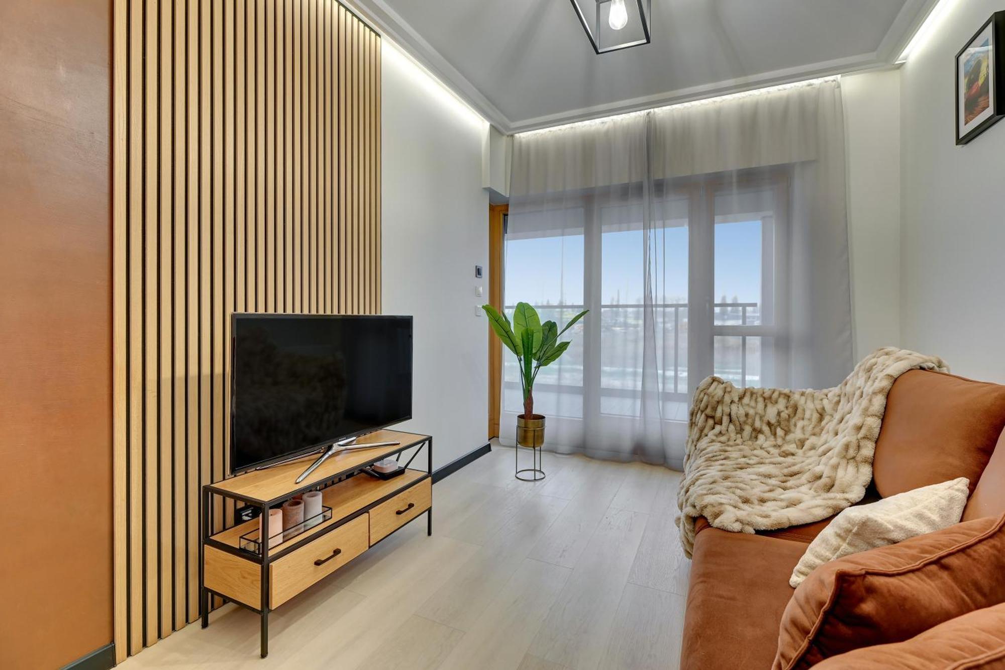 Riverside Nadmotlawie - Sauna, Gym & Kids Play By Lion Apartments グダニスク エクステリア 写真